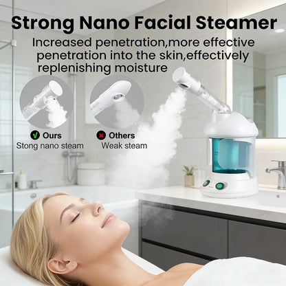 KSKIN Custom Hot Sale Face Mist Spray Portable Facial Steamer