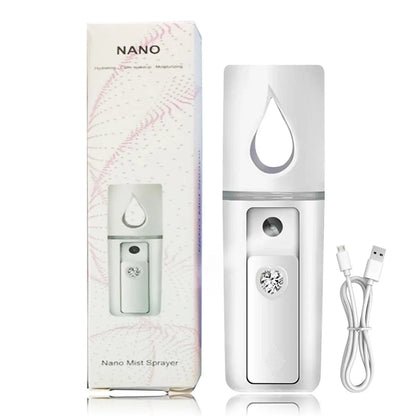 Face Steamer Air Humidifier Facial Sprayer Nebulizer Hydrating Anti-aging