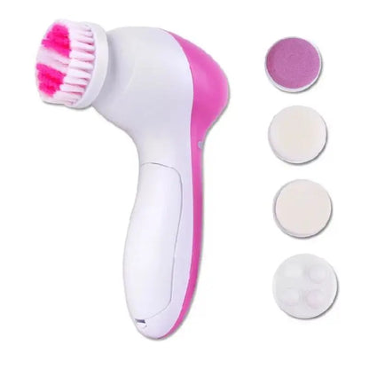 Electric Facial Cleaner 5 IN 1 Face Cleansing Brush Wash Machine Spa Skin