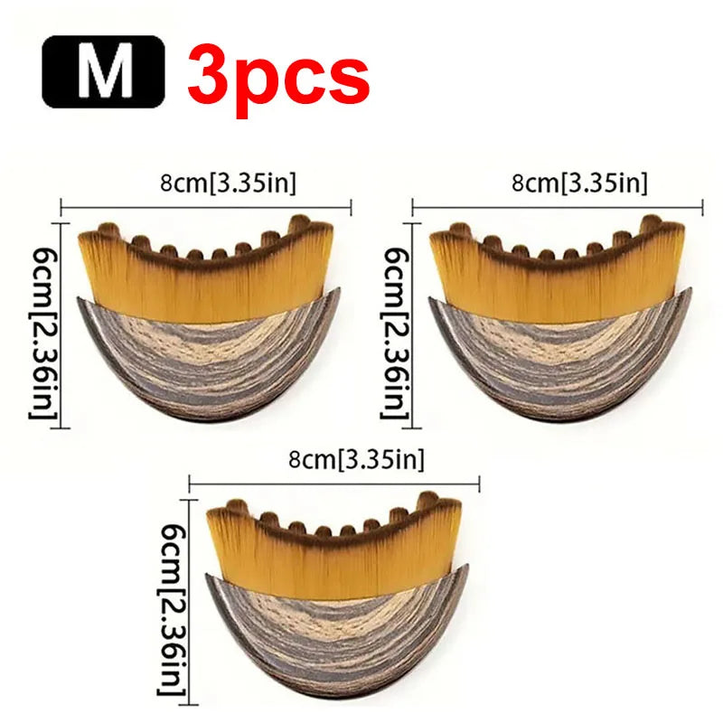 Lymphatic Contour Face Brush Ergonomically Designed To Fit  Sculpting