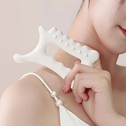 Ergonomic Versatile Handheld Gua Sha Board