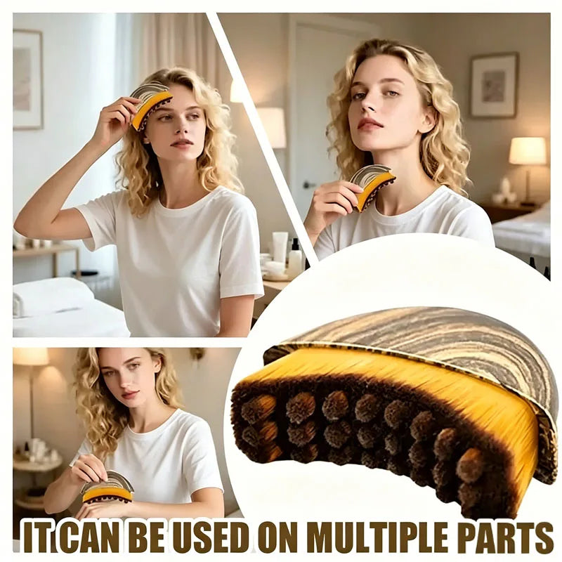 Lymphatic Contour Face Brush Ergonomically Designed To Fit  Sculpting