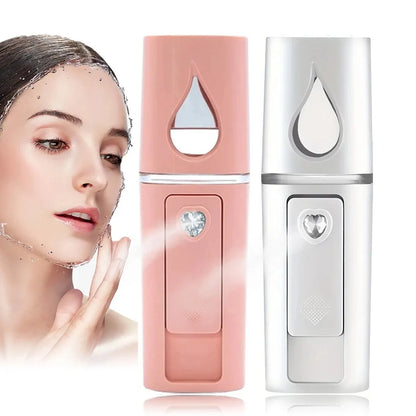 Face Steamer Air Humidifier Facial Sprayer Nebulizer Hydrating Anti-aging