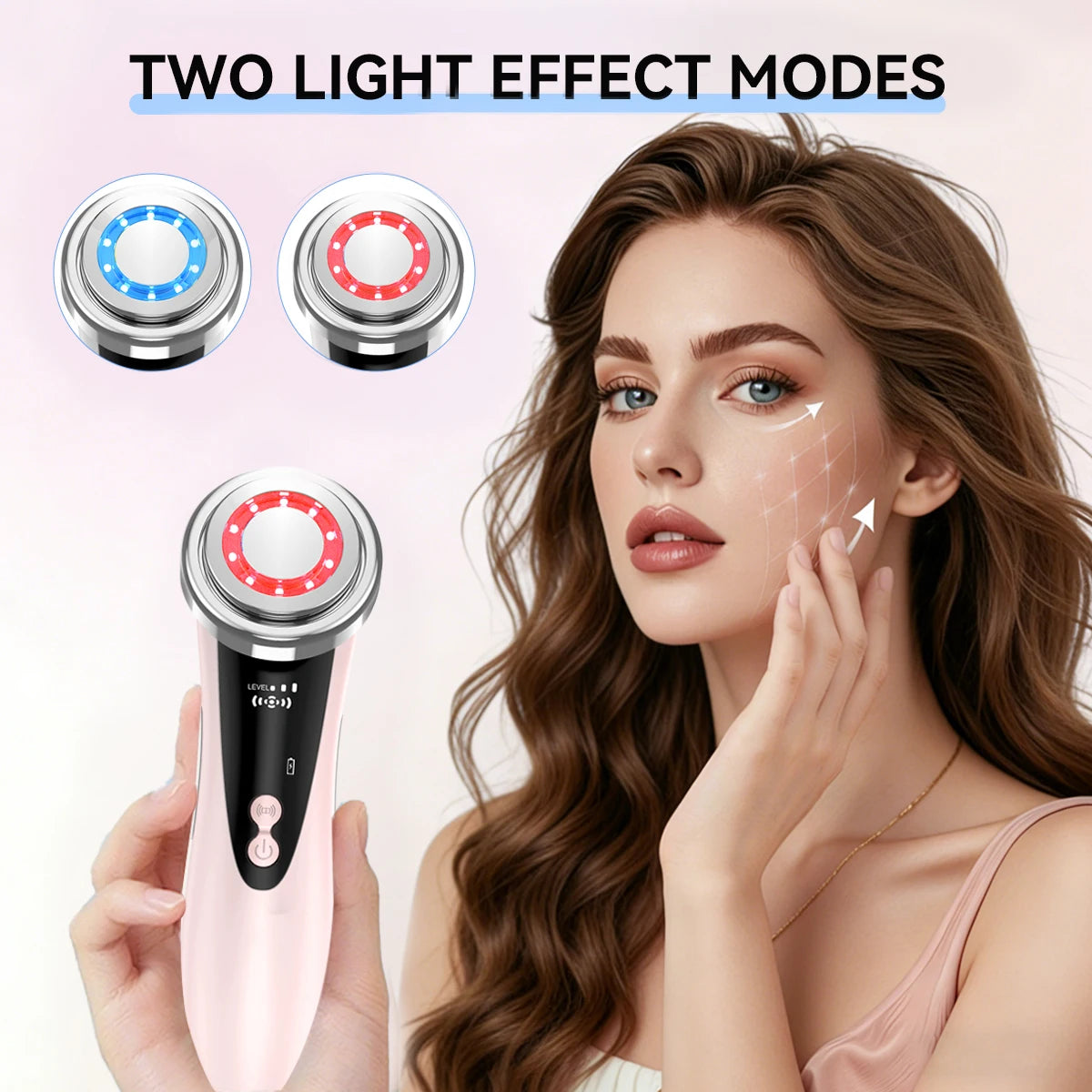 EMS Microcurrent Facial Beauty Device Electric Facial Massager Portable