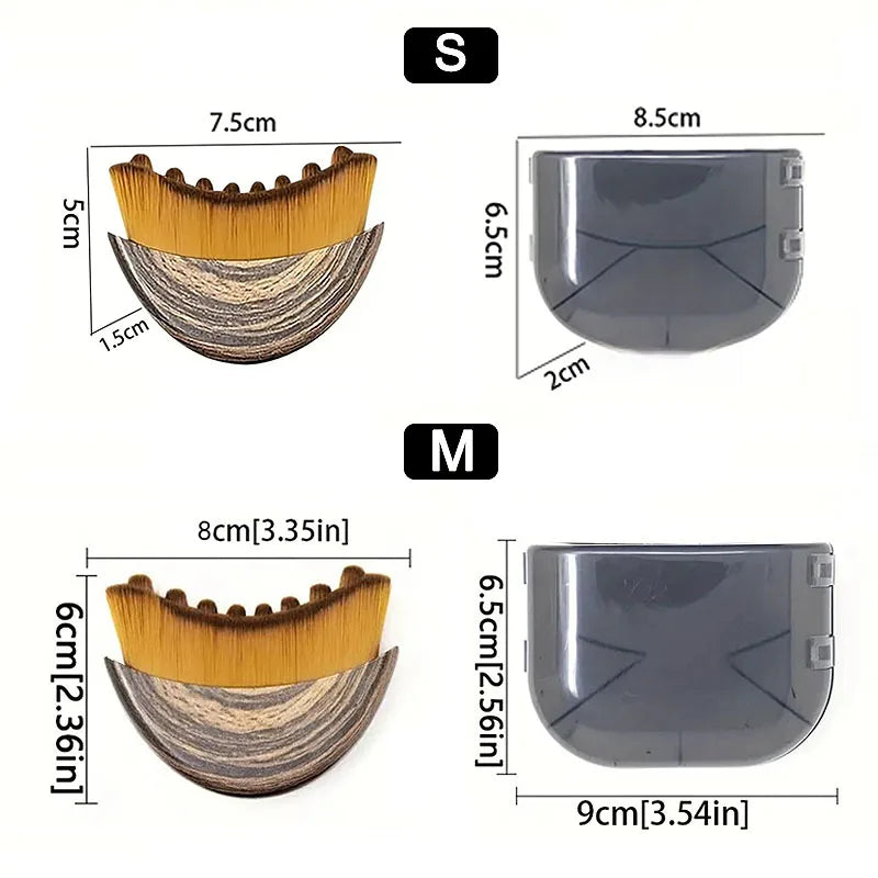 Lymphatic Contour Face Brush Ergonomically Designed To Fit  Sculpting