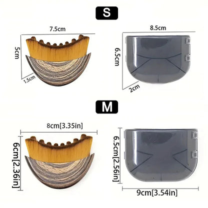 Lymphatic Contour Face Brush Ergonomically Designed To Fit  Sculpting