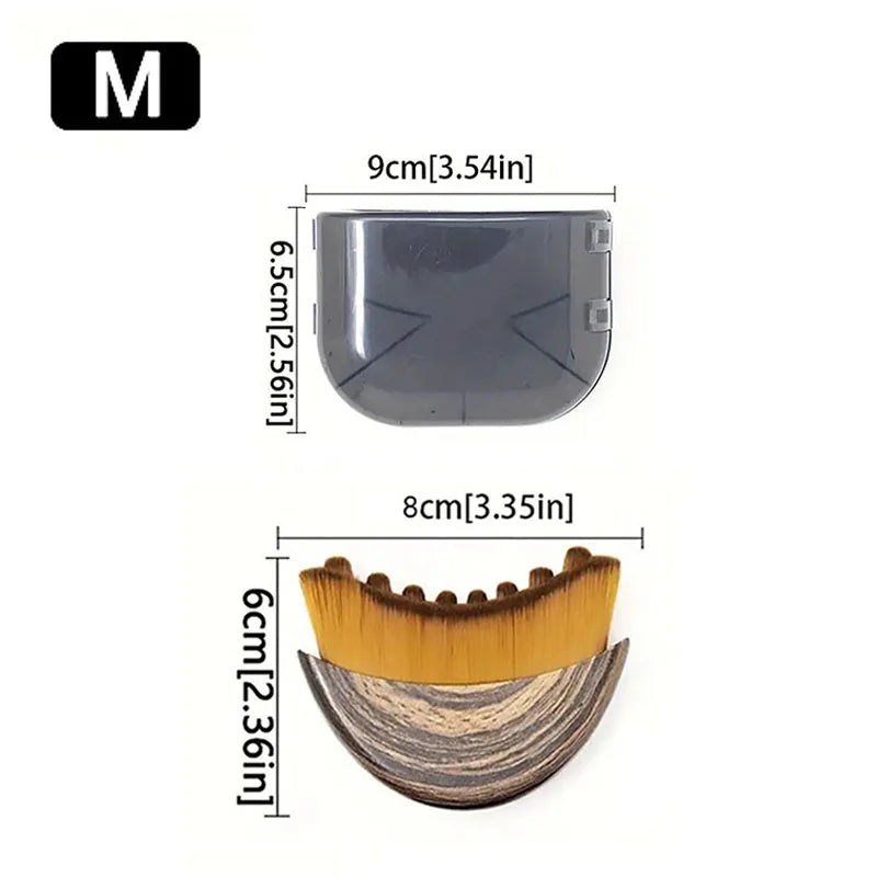 Lymphatic Contour Face Brush Ergonomically Designed To Fit  Sculpting