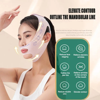 Chin Cheek Slimming Bandage V Shaper V Line Lifting Mask Face Lifting