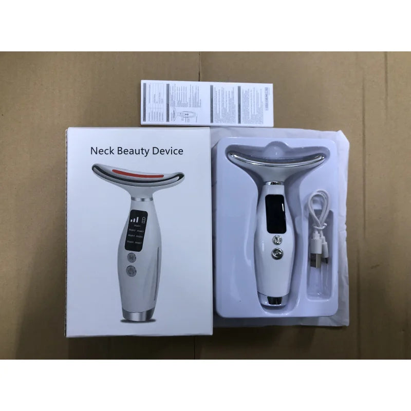 LED Face Neck Massager