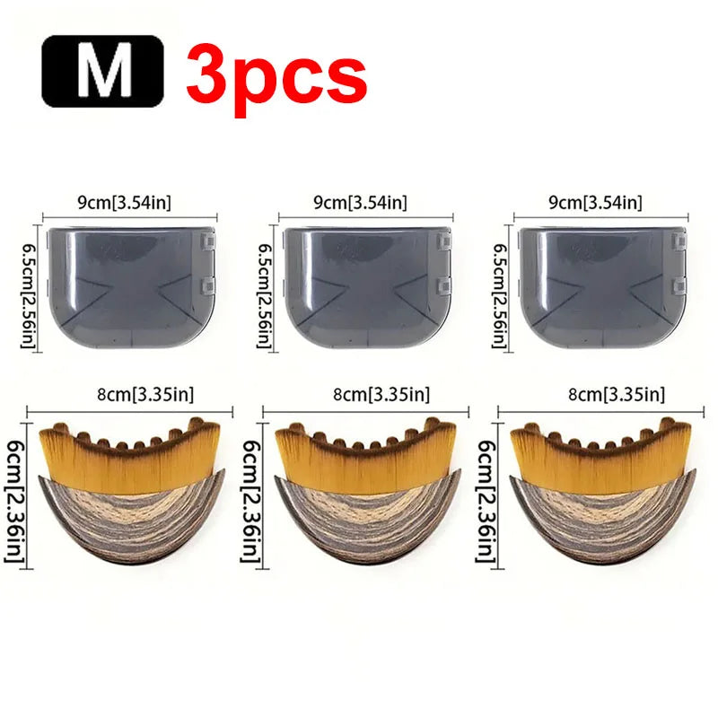Lymphatic Contour Face Brush Ergonomically Designed To Fit  Sculpting