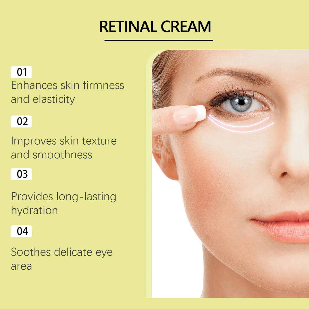 Retinol Tightening Booster Cream For Face