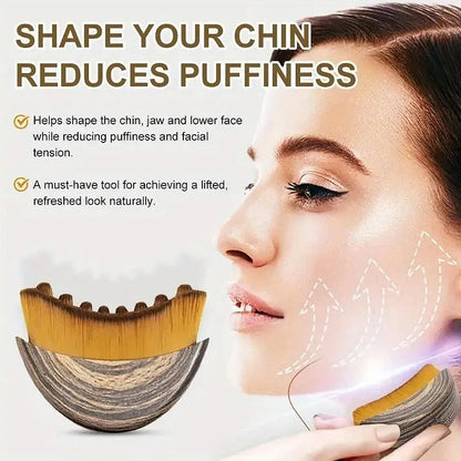 Lymphatic Contour Face Brush Ergonomically Designed To Fit  Sculpting