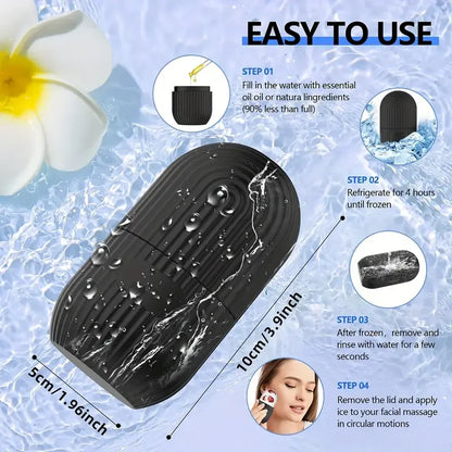Silicone Ice Cube Trays Beauty Lifting Ice Ball Face Massager
