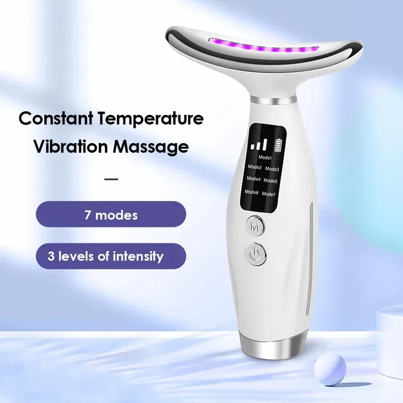 LED Face Neck Massager