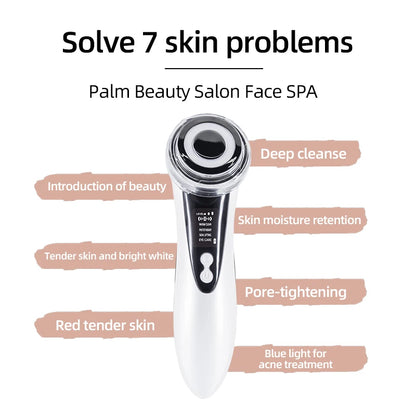 EMS Microcurrent Facial Beauty Device Electric Facial Massager Portable