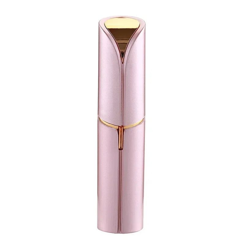 Electric Facial Hair Removal Epilator Eyebrow Lipstick Shape Painless